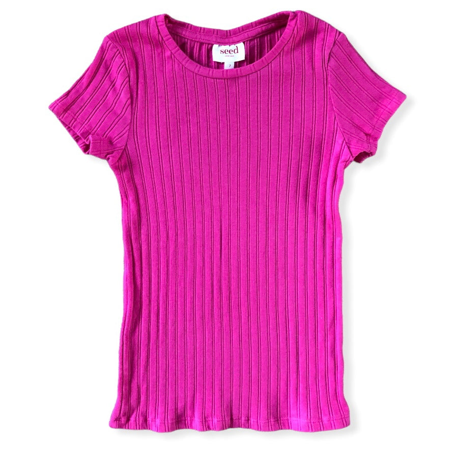 Seed Ribbed tee - Size 7
