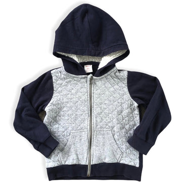 Seed Grey & Blue hoodie - Size 2