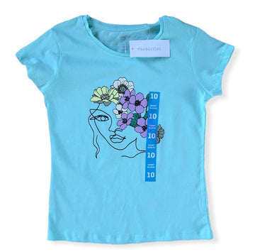 Favourites Flower tee - Size 10