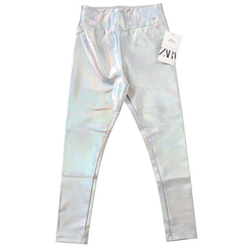 Zara Metalic leggings NWT - Size 9-10