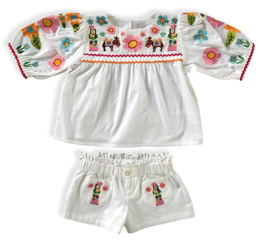 Bonita Bambino Shorts & tops set - Size 8