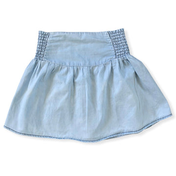 Seed Shirred elastic waist skirt - Size 8-9
