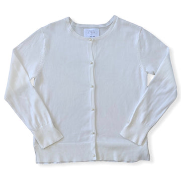 Zara White cardigan - Size 10