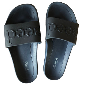 Seed Slides Navy - Size 35 (2.5)